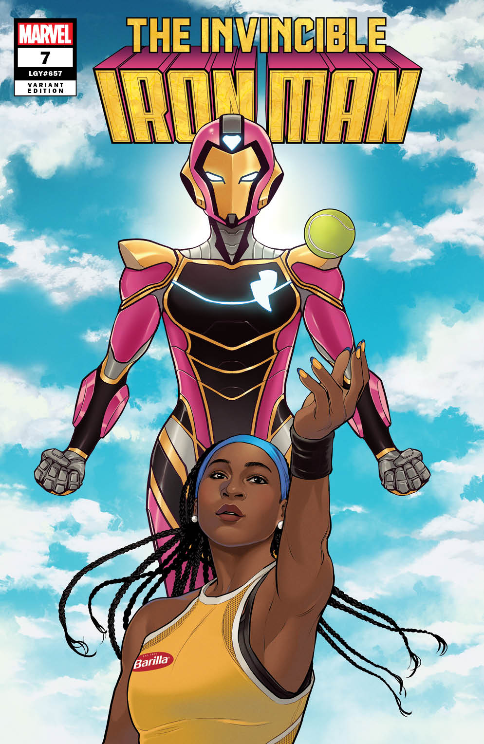 Invincible Iron Man #7 Coco Gauff Variant – hustl.