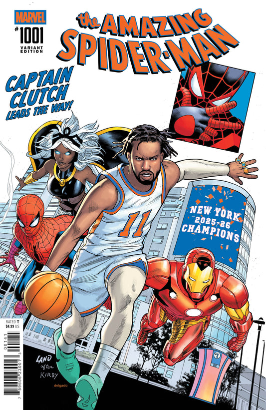 AMAZING SPIDER-MAN #1001 Jalen Brunson Variant